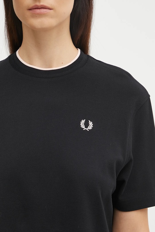 Fred Perry sukienka czarny D1173