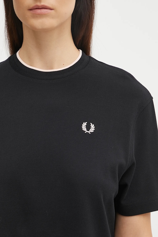 Fred Perry sukienka czarny D1173