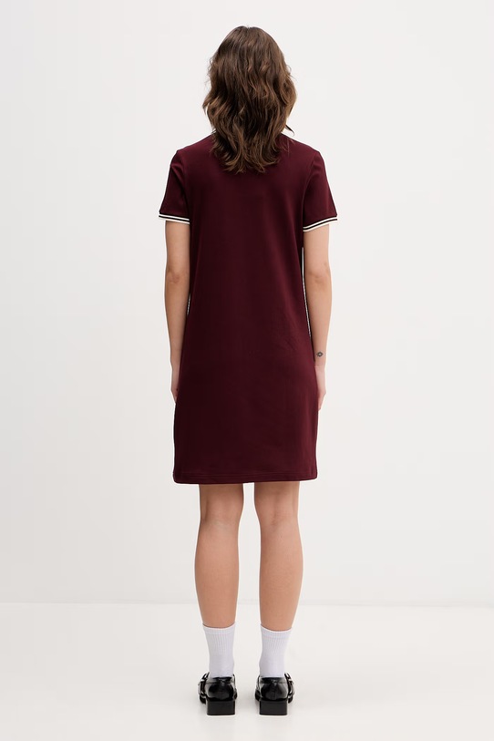 Clothing Fred Perry dress D3600 maroon