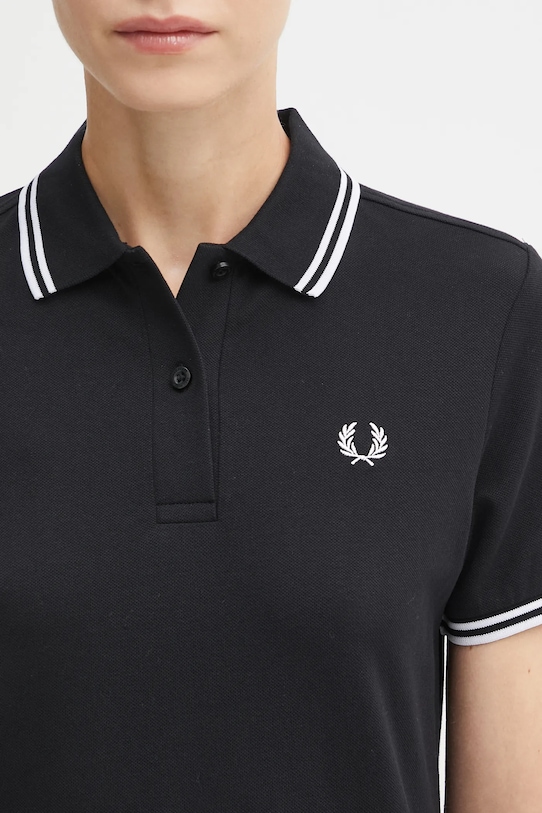Fred Perry sukienka czarny D3600
