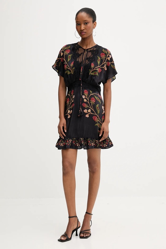 Farm Rio rochie 340038 negru AW25