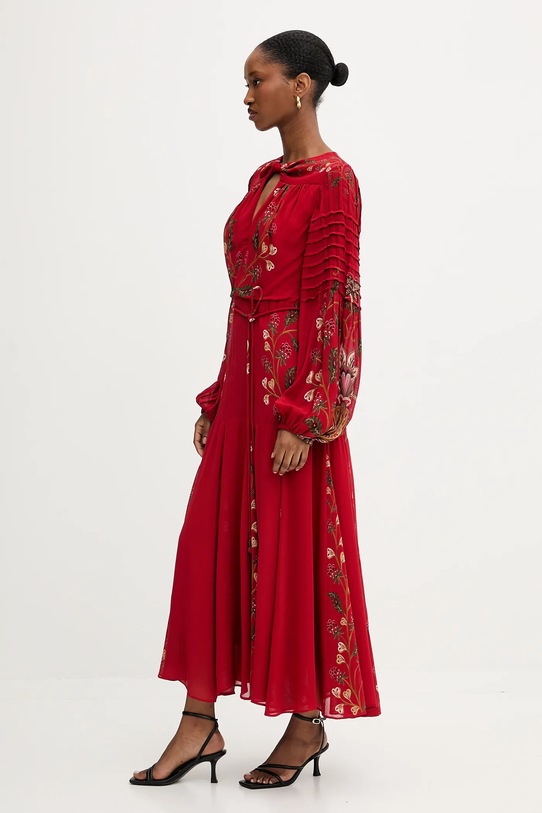 Farm Rio sukienka 345755 czerwony AW25