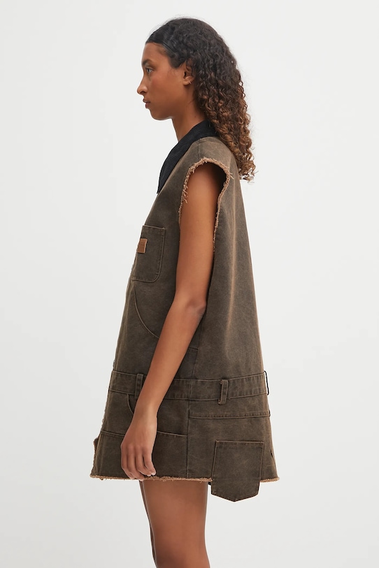 Andersson Bell cotone senza maniche Carpenter awa721w marrone AW25