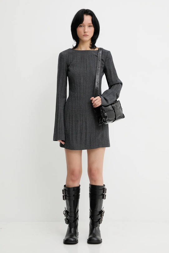 Our Legacy dress with wool blend Firm W4257FS gray