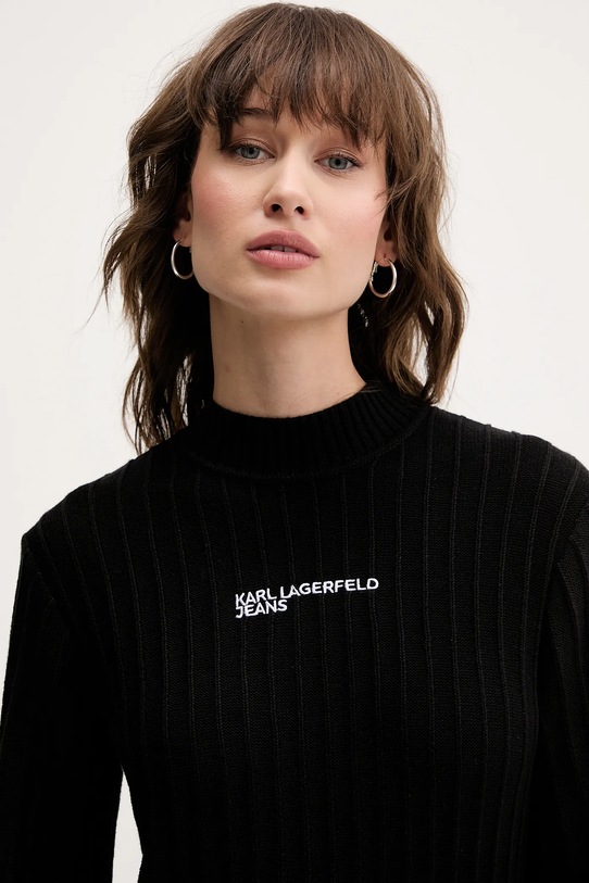 Karl Lagerfeld Jeans rochie A4W13012 negru