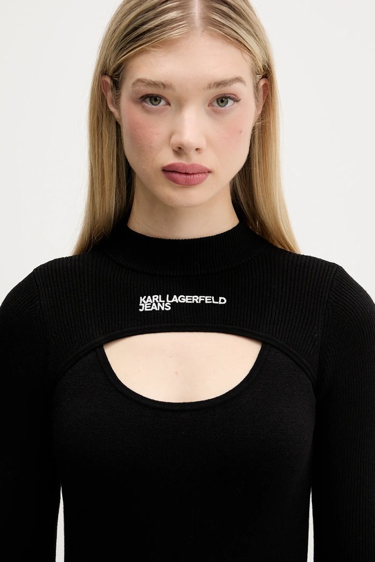 Karl Lagerfeld Jeans rochie negru A4W13010