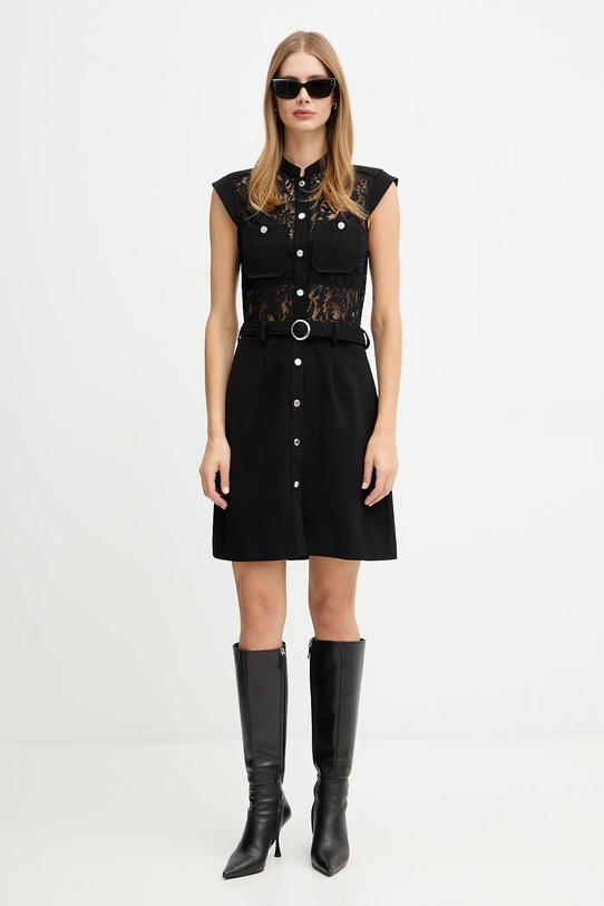 Φόρεμα Morgan RAGIKA μαύρο AW25