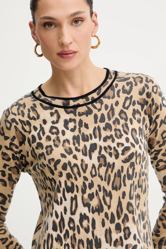 Рокля Morgan кафяв RMCALL