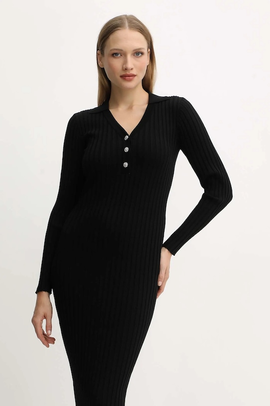 Morgan sukienka czarny RMEXAS