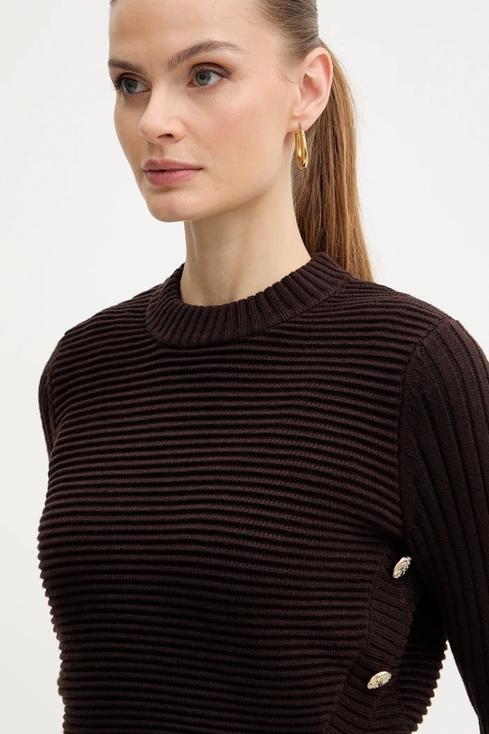 Morgan sukienka i sweter brązowy RMOMO