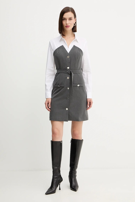 Morgan sukienka ROIMI1 szary AW25