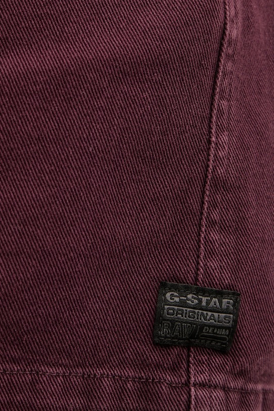 Φόρεμα τζιν G-Star D27009.E078 μπορντό