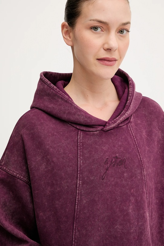 G-Star rochie din bumbac violet D27165.D969