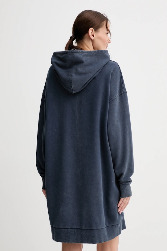 Odzież G-Star sukienka bawełniana D27165.D969 niebieski