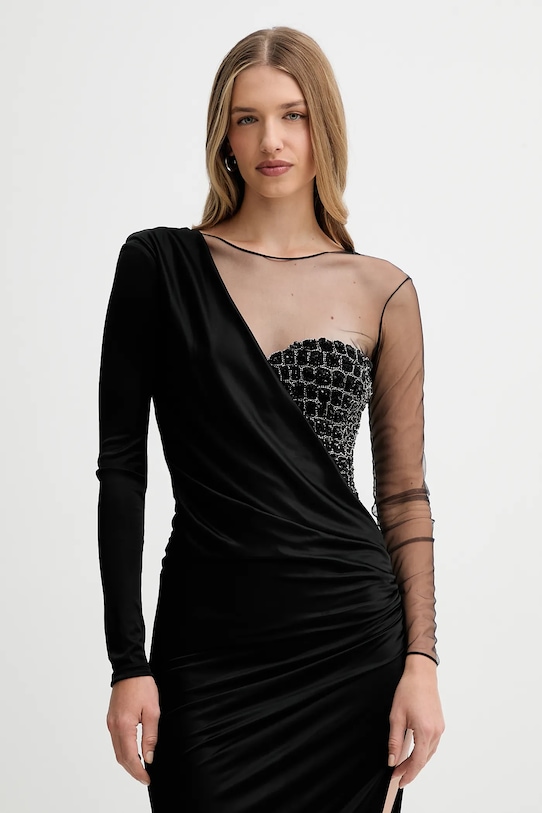 Šaty Elisabetta Franchi čierna ABR2257E2