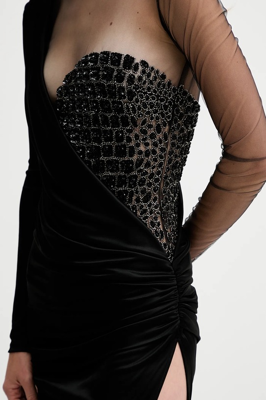 Elisabetta Franchi sukienka ABR2257E2 czarny