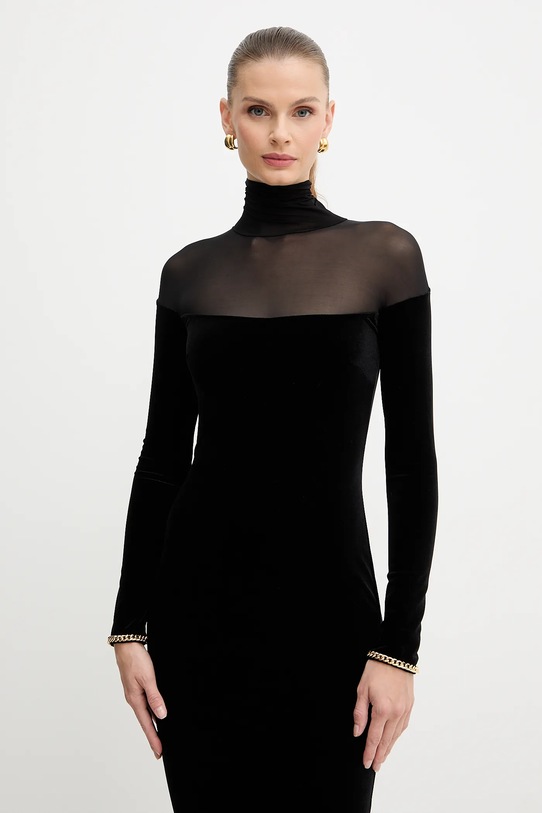 Šaty Elisabetta Franchi černá ABR4257E2