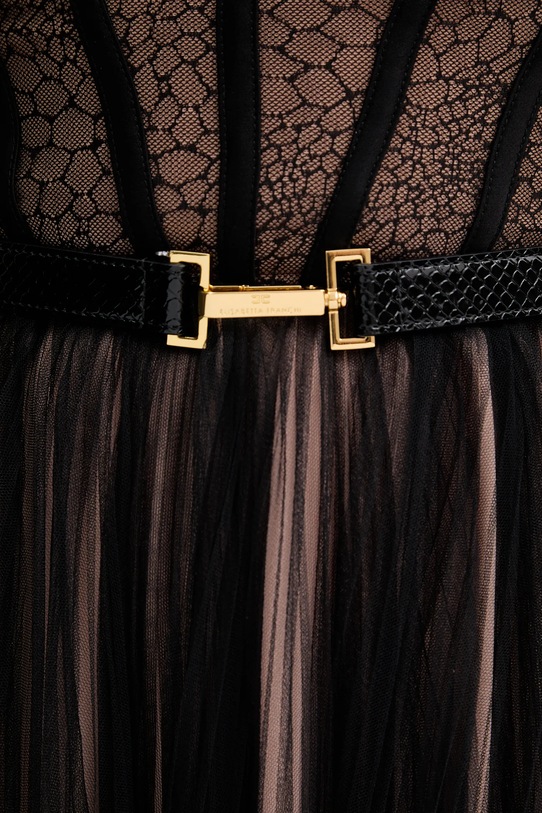 Elisabetta Franchi sukienka AB88957E2 czarny