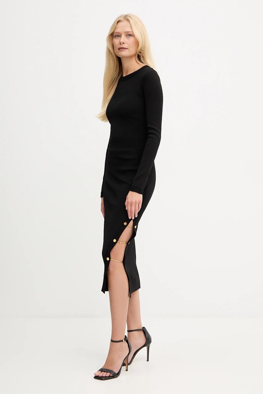 Elisabetta Franchi sukienka casual czarny AM28S57E2
