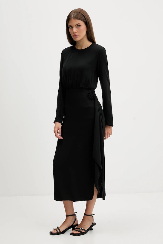 HUGO sukienka 50547704 czarny AW25