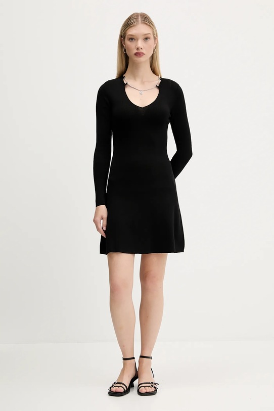 Šaty HUGO 50548244 černá AW25