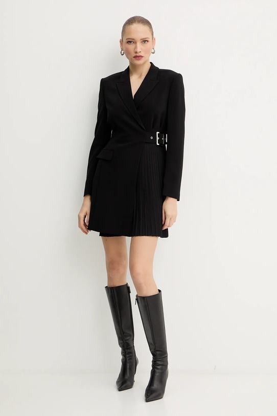 Obleka Karl Lagerfeld A4W13023 črna AW25