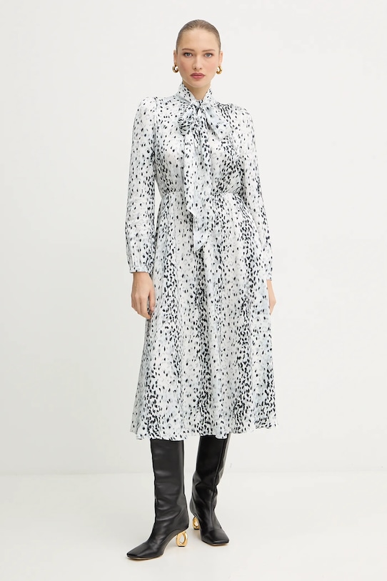 Рокля Karl Lagerfeld дълъг бял A4W13038