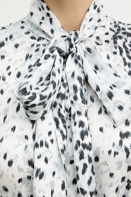 Рокля Karl Lagerfeld A4W13038 бял