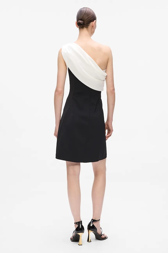 Karl Lagerfeld rochie A4W13045 negru AW25