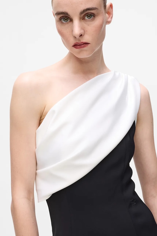 Îmbrăcăminte Karl Lagerfeld rochie A4W13045 negru