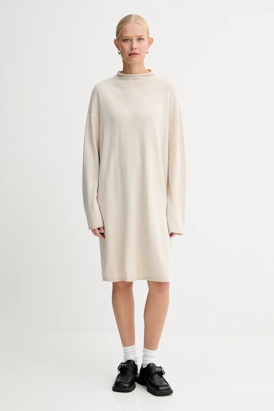 Платье с добавлением шерсти Marc O'Polo 509511867033 бежевый AW25