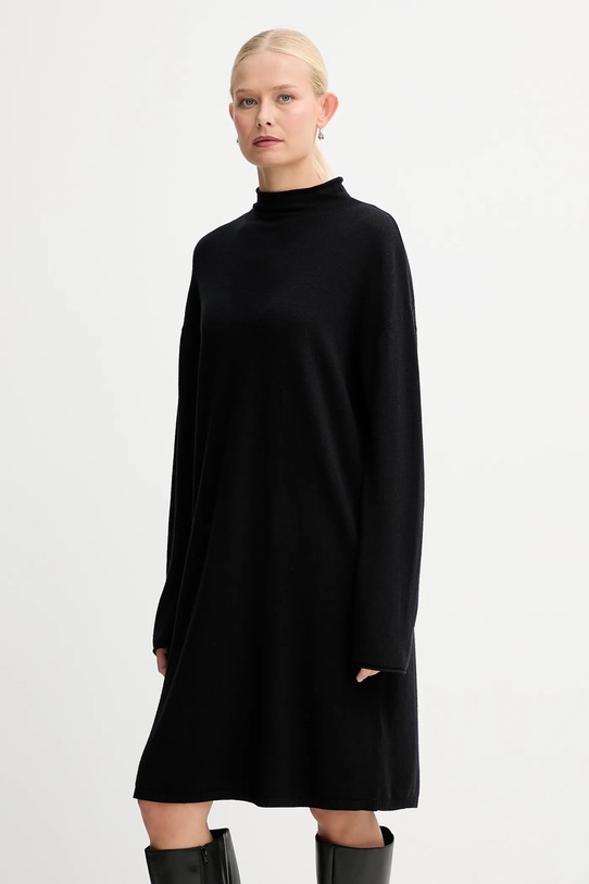 Платье с добавлением шерсти Marc O'Polo 509511867033 чёрный AW25