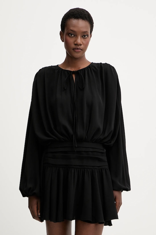 Haljina Aniye By bez uzorka crna 181170