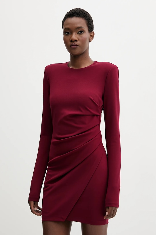 Aniye By rochie mini burgundia 181281
