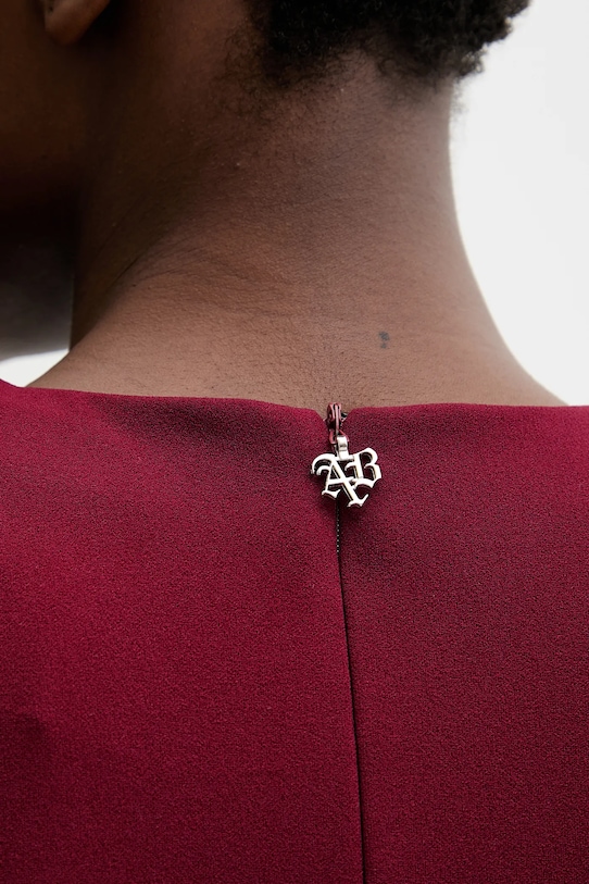 Aniye By rochie 181281 burgundia