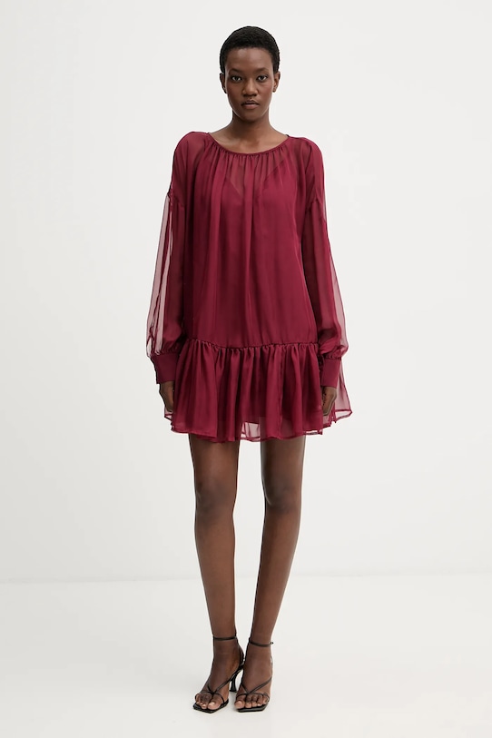 Aniye By sukienka 181525 bordowy AW25