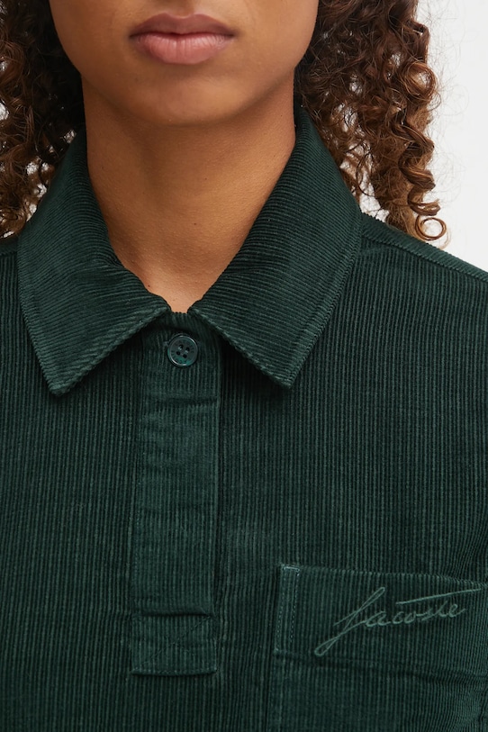 Lacoste corduroy dress green EF5335