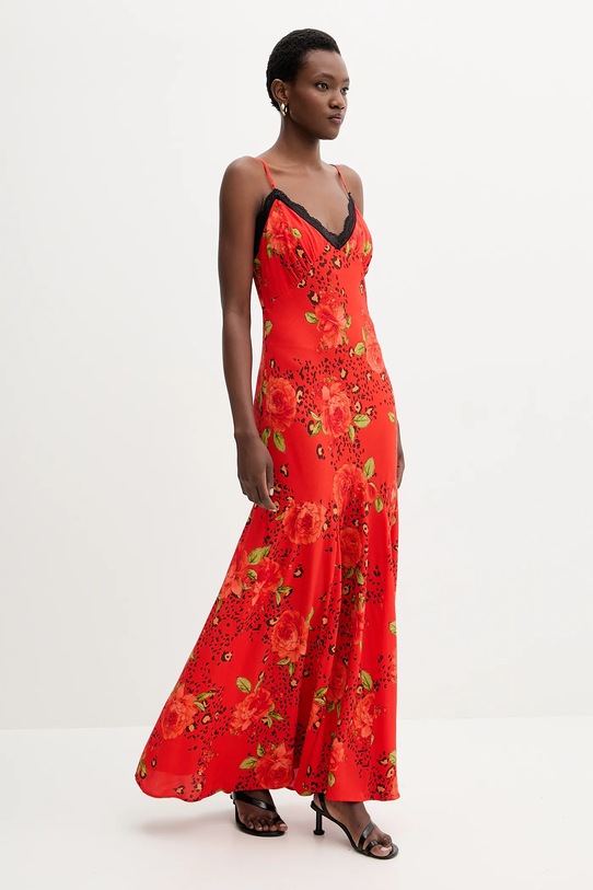 Never Fully Dressed sukienka NFDDR3097 czerwony AW25