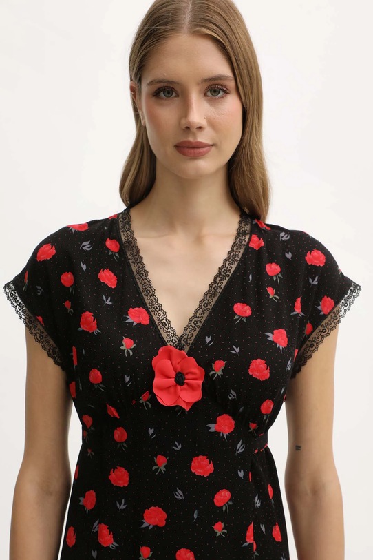 The Sleeper sukienka czarny PMNDR02F017L