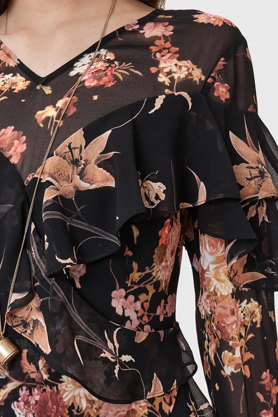 Oblečenie Šaty AllSaints FRESCA W021DD čierna