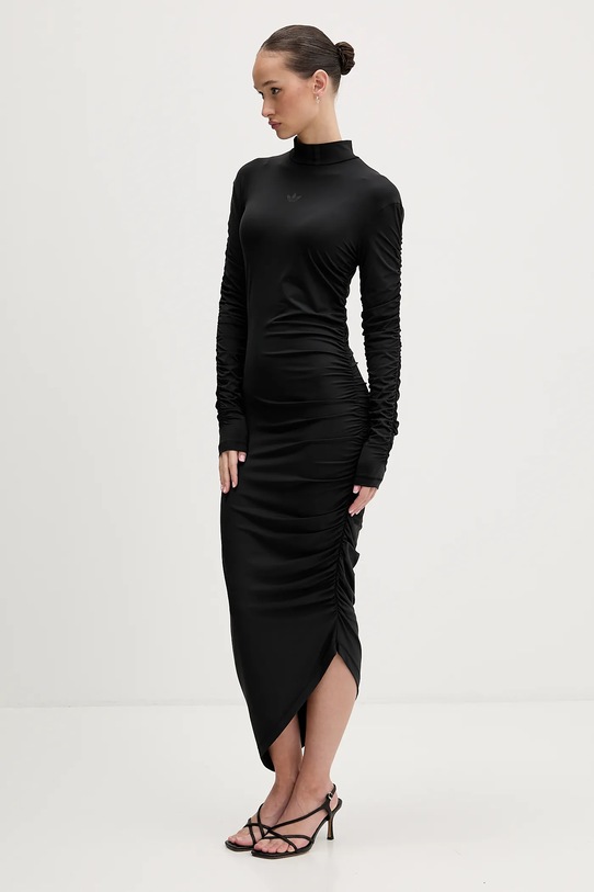 Ρούχα Φόρεμα adidas Originals Ruched JW2806 μαύρο