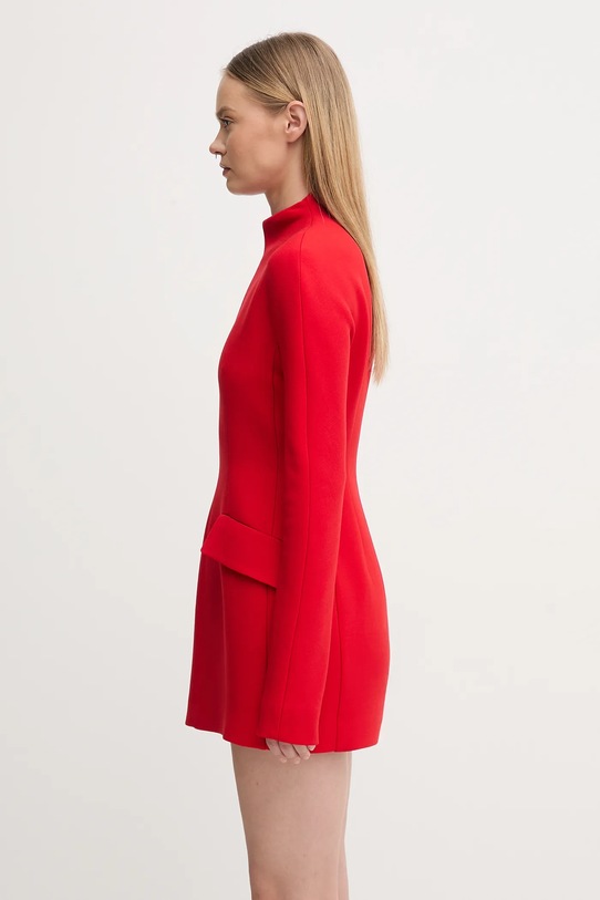 Sportmax sukienka z dodatkiem wełny TEFRITE 2522226014600 czerwony AW25