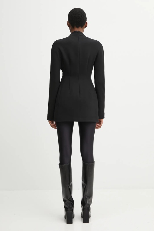 Сукня з додаванням вовни Sportmax TEFRITE 2522226014600 чорний AW25