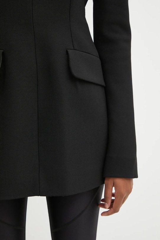 Платье с добавлением шерсти Sportmax TEFRITE чёрный 2522226014600