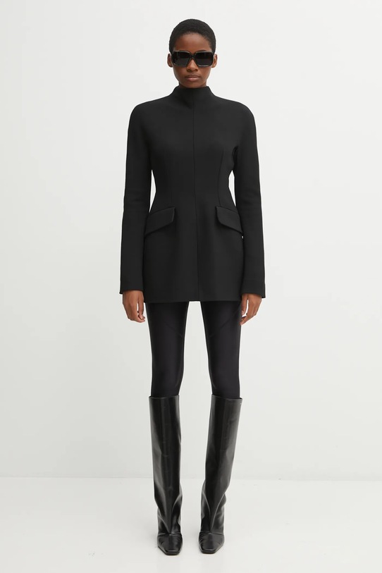 Сукня з додаванням вовни Sportmax TEFRITE 2522226014600 чорний