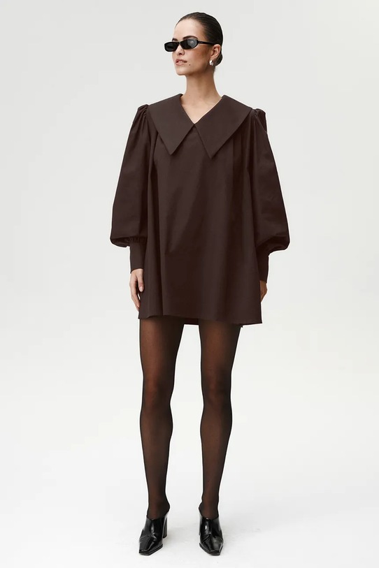 Φόρεμα Undress Code 1055UC καφέ AW25