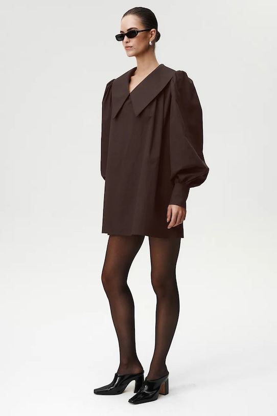 Φόρεμα Undress Code καφέ 1055UC