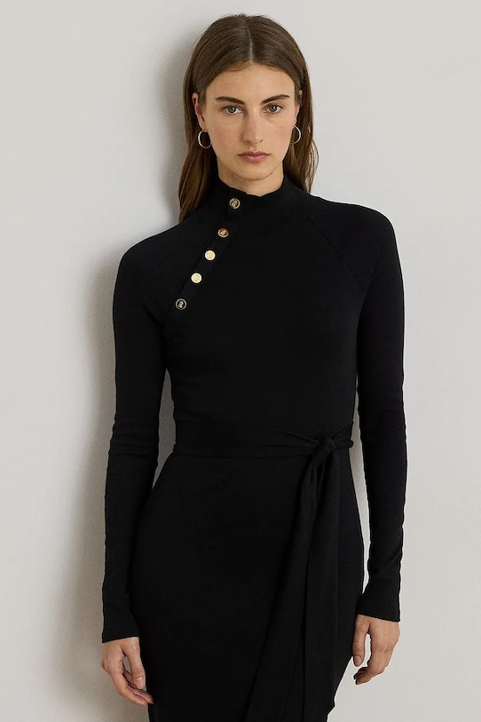 Odzież Lauren Ralph Lauren sukienka 200980036 czarny