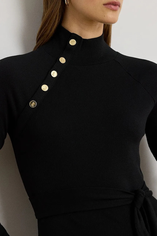 Lauren Ralph Lauren sukienka czarny 200980036