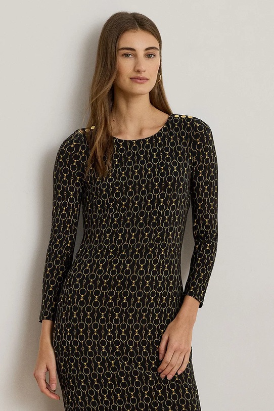 Ρούχα Φόρεμα Lauren Ralph Lauren 200980037 μαύρο
